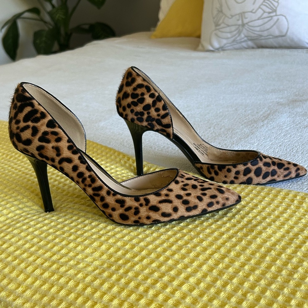 Jessica Simpson Leopard Print Heels
